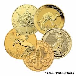 1 oz Gold Coins - Design Our Choice