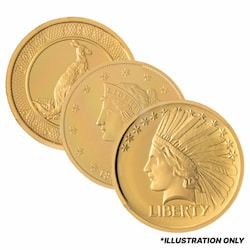 1/2 oz Gold Round - Design Our Choice