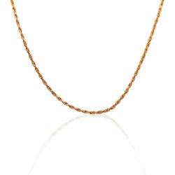 17 cm Nebü 22K Gold Bullion Rope Chain Bracelet