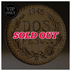 VIP Offer - Mexican 2 Pesos Gold Coin (Random Year)