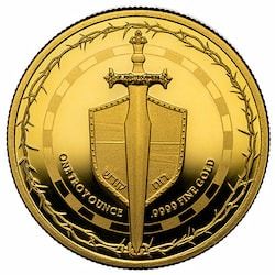 2024 1 oz Sword of Truth Proof Gold Coin