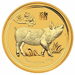 2019 Perth Mint Lunar Year of the Pig Gold Coin 1 Kilo