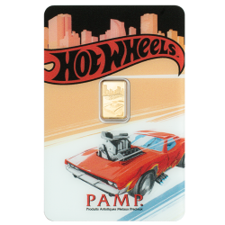 1 Gram Race to Win Hot Wheels™ Gold Bar