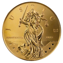 2025 1 oz Lady Justice Gold Coin 2025 1 oz Lady Justice Gold Coin