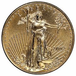 2002 1/4 oz American Gold Eagle Coin