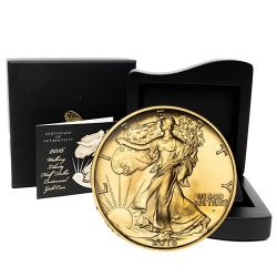 2016-W 1/2 oz Walking Liberty Half Dollar Gold Coins with Box & COA