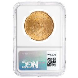1898-S NGC MS-62 $20 Liberty Double Eagle Gold Coin