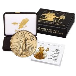 2025-W 1/10 oz American Gold Eagle Proof Coin