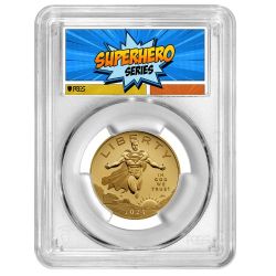 2025 PCGS PR-70 First Day of Issue 1/2 oz US Superman™ 24k Proof Gold Coin