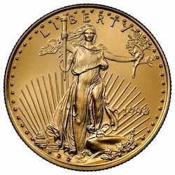 1998 1/2 oz American Gold Eagle Coin