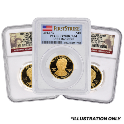 NGC/PCGS PR/PF-70 1/2 oz American First Spouse Gold Proof Coins - Design Our Choice