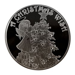1 oz  Angel Silver Round
