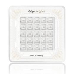 25 x 1 Gram Security Square Silver Bar