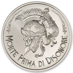 1 oz Morte Prima Di Disonore Silver Round