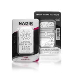 1 oz Nadir Silver Bullion Bar - Lowest Price Online
