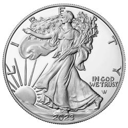 2023-S 1 oz American Silver Eagle Proof Coin with Box & COA