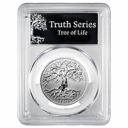2024 PCGS PR-70 First Strike 1 oz Tree of Life Reverse Proof Platinum Coin