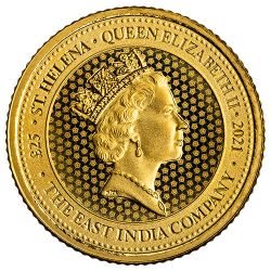 1/4 oz Guinea Rose Crown Gold Coin - Random Year