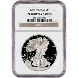 2006-W NGC PF-70 American Silver Eagle Proof