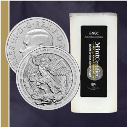 2026 1 oz Silver Angel – NGC & SD Bullion MintCertified™ FIRST30™ | Sealed Tube of 25