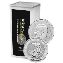 2026 1 oz Silver Britannia MintCertified™ Premium Uncirculated | Sealed Tube