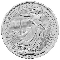 2027 1/10 oz Silver Britannia Coin
