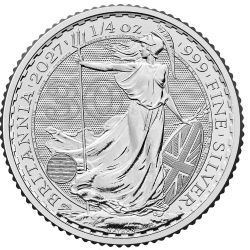 2027 1/4 oz Silver Britannia Coin 2027 1/4 oz Silver Britannia Coin