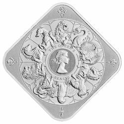 10 oz The Queen's Beast Completer Silver Bar
