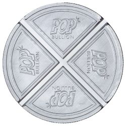1 oz Pop Bullion Divisible Silver Round