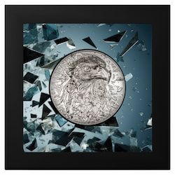 2024 3 oz Silver Burst - Bald Eagle Proof Silver Coin