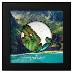 2024 5 oz Topography - Hawaii Proof Silver Coin