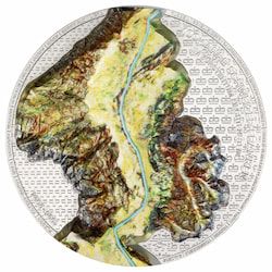 2024 5 oz 100 Years of the Swiss Franc in Liechtenstein Ultra High Relief Proof Silver Coin