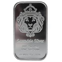 1 oz Scottsdale Lion “The One” Silver Bar