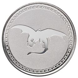 1 oz SD Bullion "Silver Dragons" Silver Round