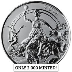 5 oz Gula - Gluttony: Seven Deadly Sins Silver Reverse Proof - The Awakening Series