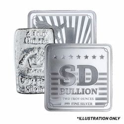 2 oz Silver Bars - Design Our Choice