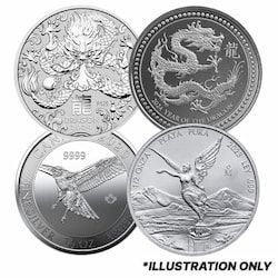 1/2 oz Silver Coins - Design Our Choice