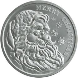 2022 1 oz Santa Silver Round