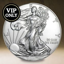 VIP Offer - 1 oz American Silver Eagle Coin (Random Year)