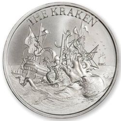 1.5 oz Kraken Silver Round