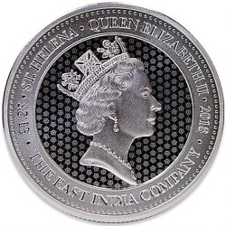 2018 1.25 oz Guinea Rose Crown Silver Coin 