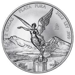 2022 2 oz Mexican Silver Libertad Coin