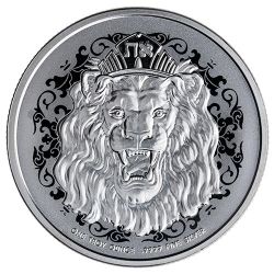 2025 1 oz Roaring Lion Silver Coin