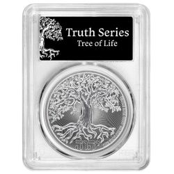 2025 PCGS MS-70 First Strike 1 oz Tree of Life Silver Coin