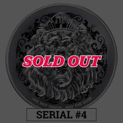 2026 5 oz Roaring Lion High Relief Silver Coin - Serial #4