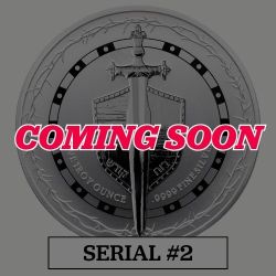 2026 5 oz Sword of Truth High Relief Silver Coin - Serial #2