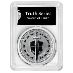 2026 PCGS MS-70 First Strike 1 oz Sword of Truth Silver Coin