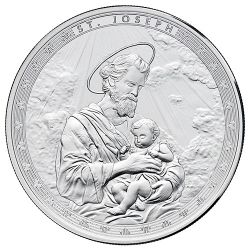 2025 1 oz Patron Saints: St. Joseph Proof Silver Coin