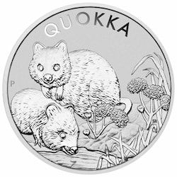 2022 1 oz Australian Quokka Silver Coin