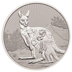 2023 2 oz Australian Next Generation Kangaroo Silver Coin
